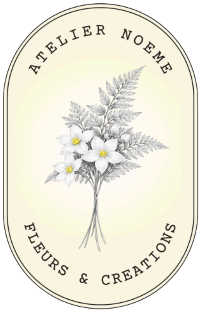 Logo Atelier Noème – Fleurs & Créations